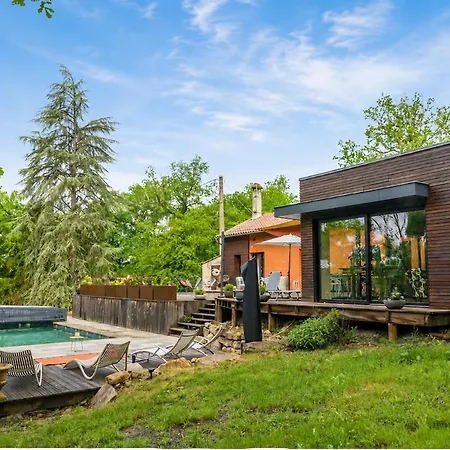 Villa Propriete 3ha Exceptionnelle En Pleine Nature Lunas (Dordogne)